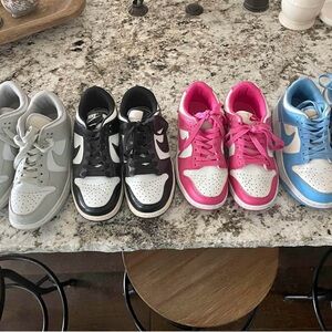 Women’s 5.5 Sneakers in Gray, Black, Pink, and Blue